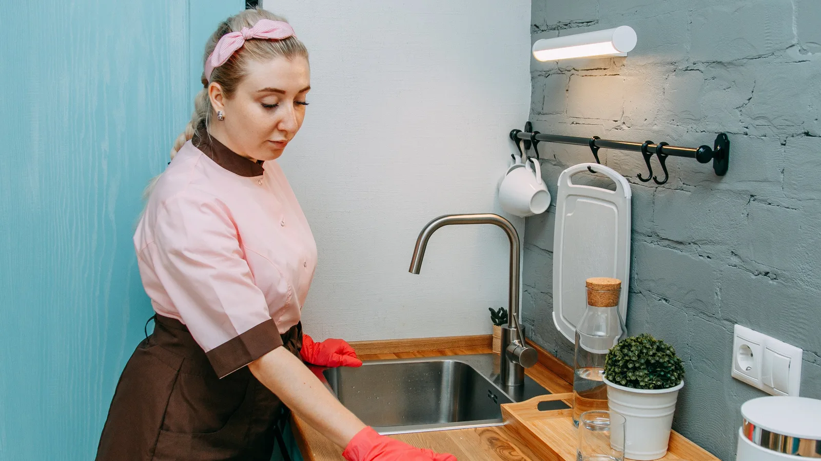 Уборка кухни в квартире